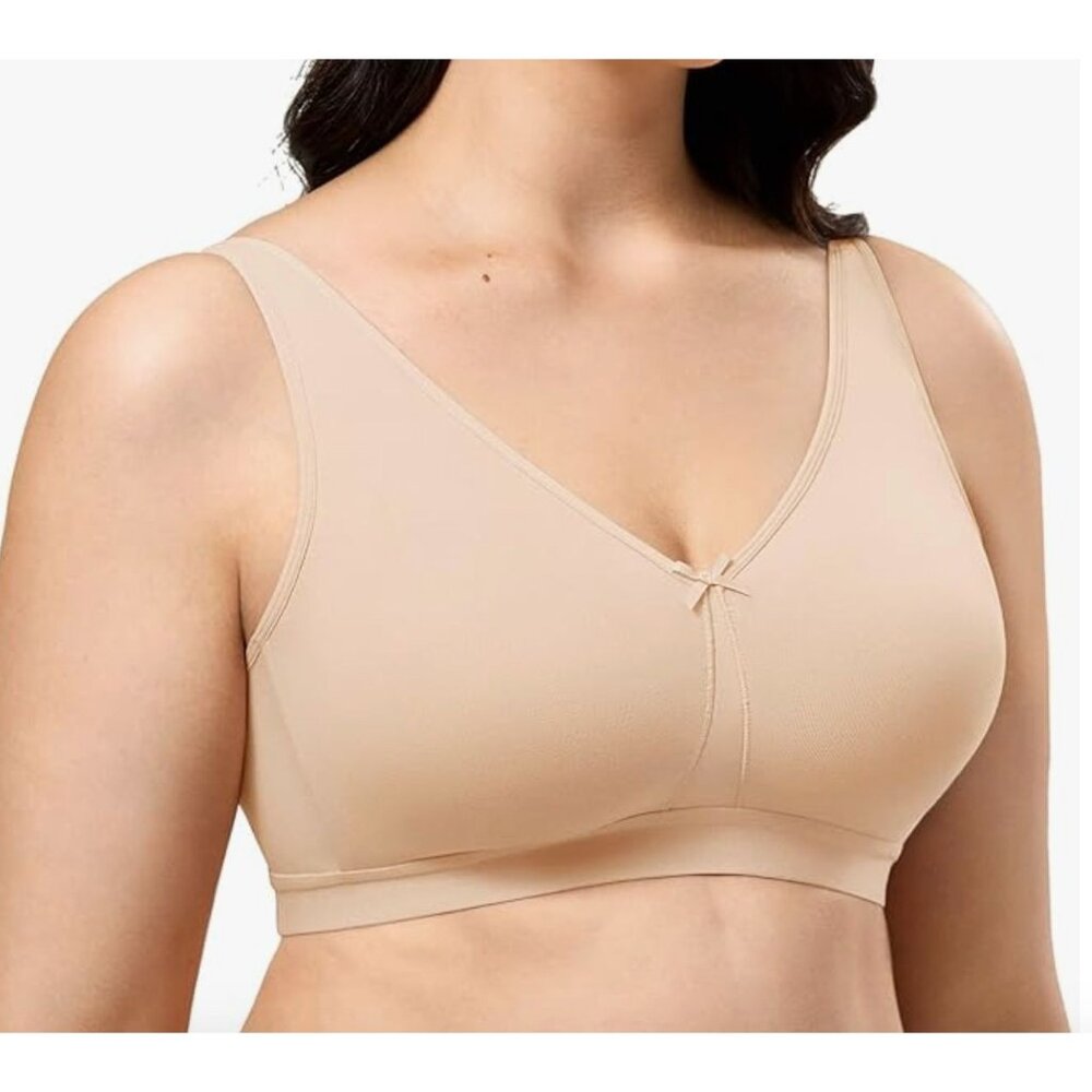 AISILIN wireless support comfort bra in nude size 38E